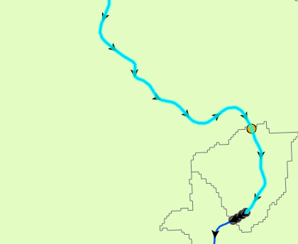 Image of downstream edge being returned in upstream trace results